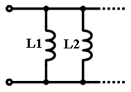 inductance in parallel