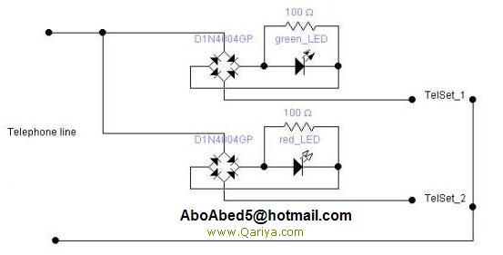 telephone status circuit