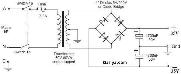 35 volt power supply