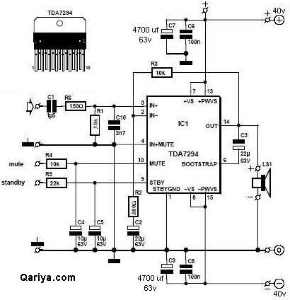 tda7294 circuit