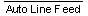 auto line feed
