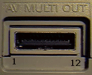 psx av socket